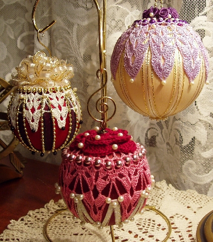 Christmas Crocheted Ornaments (5)