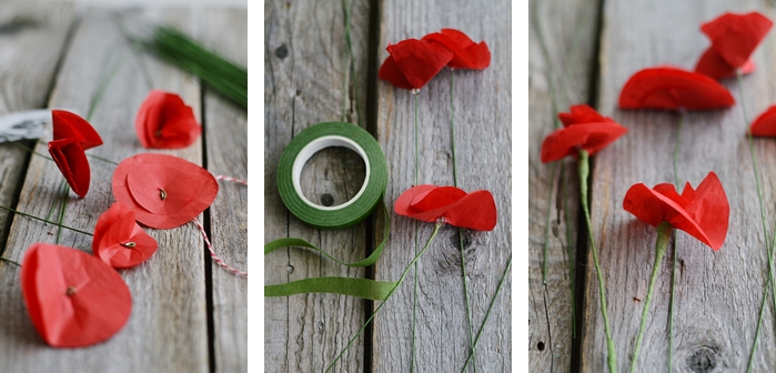 Handmade Poppies