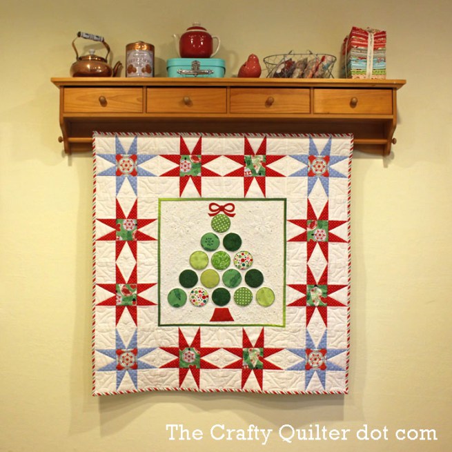 Christmas Tree Wall Hanging Tutorial