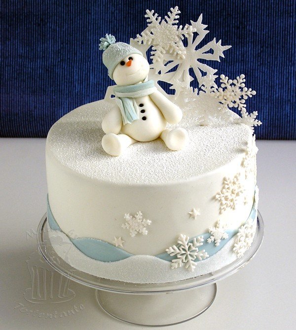 Snowman Cake Ideas for Christmas