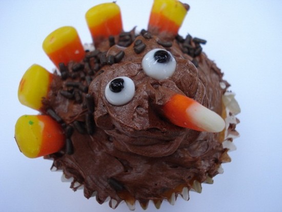 thanksgiving cupcake