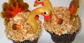 thanksgiving cupcake