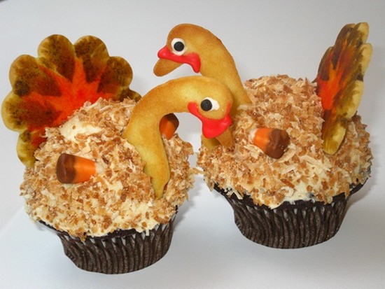 thanksgiving cupcake