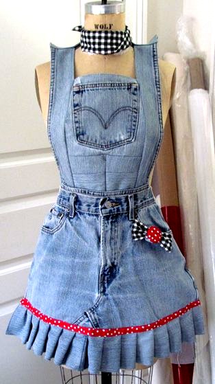 Ideas for recycling jeans (9)