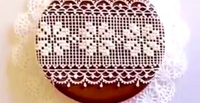 cake lace decor