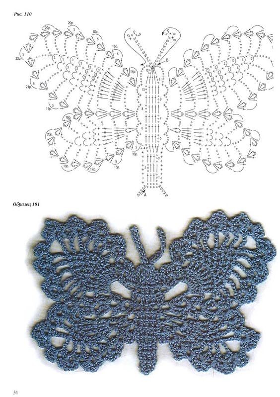 crochet buterflies (15)