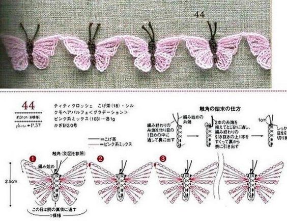 crochet buterflies (24)
