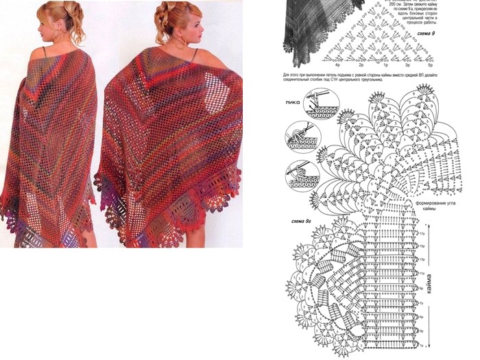 Crochet shawls (2)