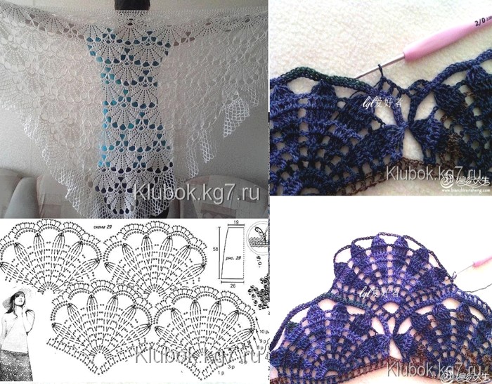 Crochet shawls (7)