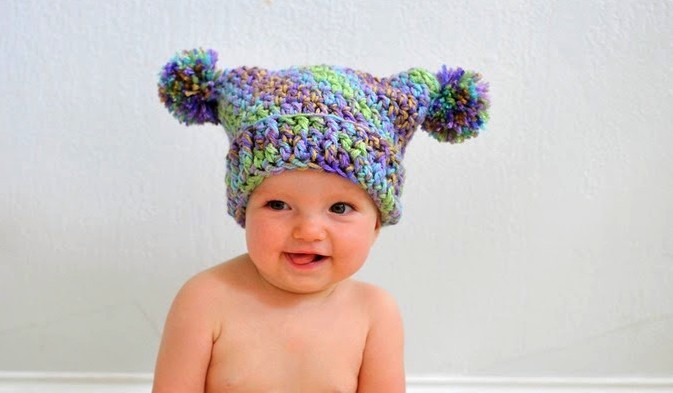 crochet hat pompom (3)