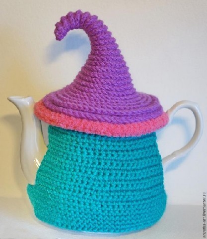 Crocheted Teapot (12)