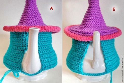 Crocheted Teapot (15)