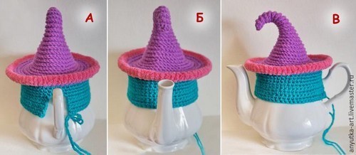 Crocheted Teapot (9)