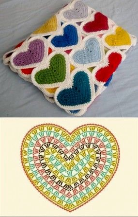 crochet hearts (2)