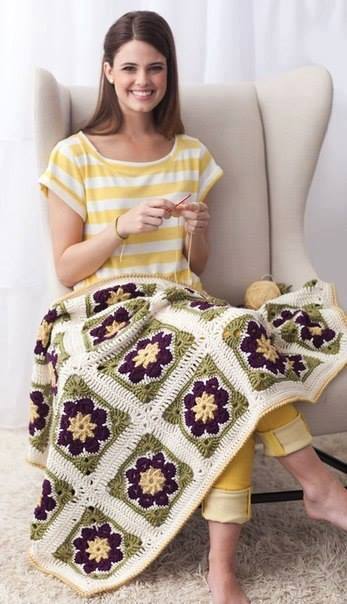 crochet square blanket (1)
