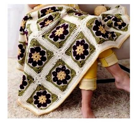 crochet square blanket (12)