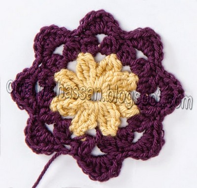 crochet square blanket (7)