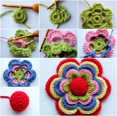 crochet flower pattern (7)