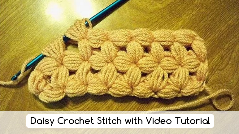 Daisy Crochet Stitch