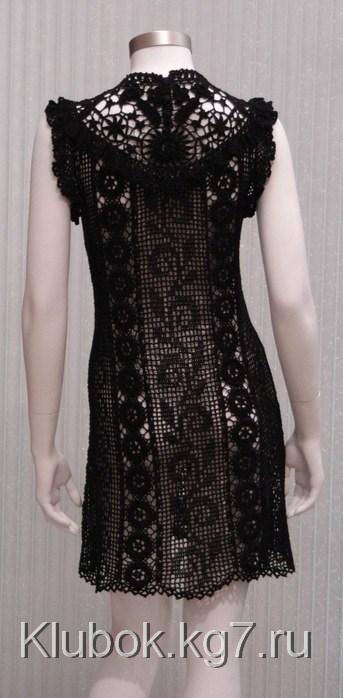 How to Make a Beautiful dress in crochet (4)