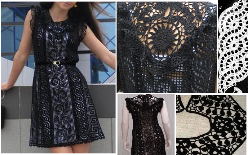 How to Make a Beautiful dress in crochet (9)