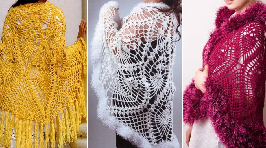 Amazing Crochet Shawl with Patterns (1)