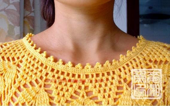 Tutorial how to make a DELICATE CROCHET BLOUSE (13)