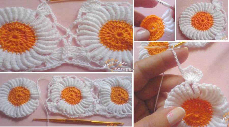 Beautiful crochet flower pattern (1)