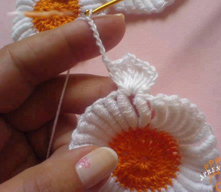 Beautiful crochet flower pattern (14)
