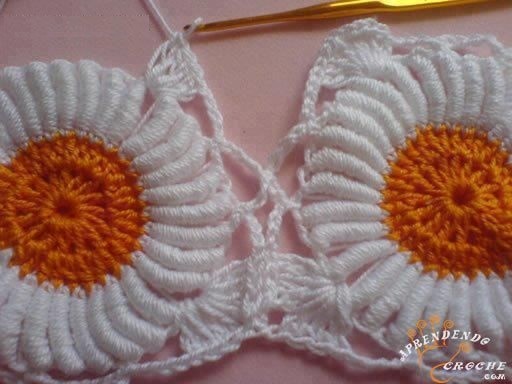 Beautiful crochet flower pattern (9)