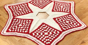 Crochet Christmas Tree Skirt Pattern